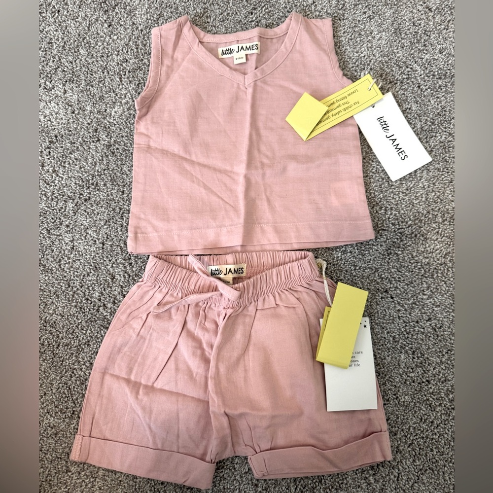BNWT 9-12M Little James Set